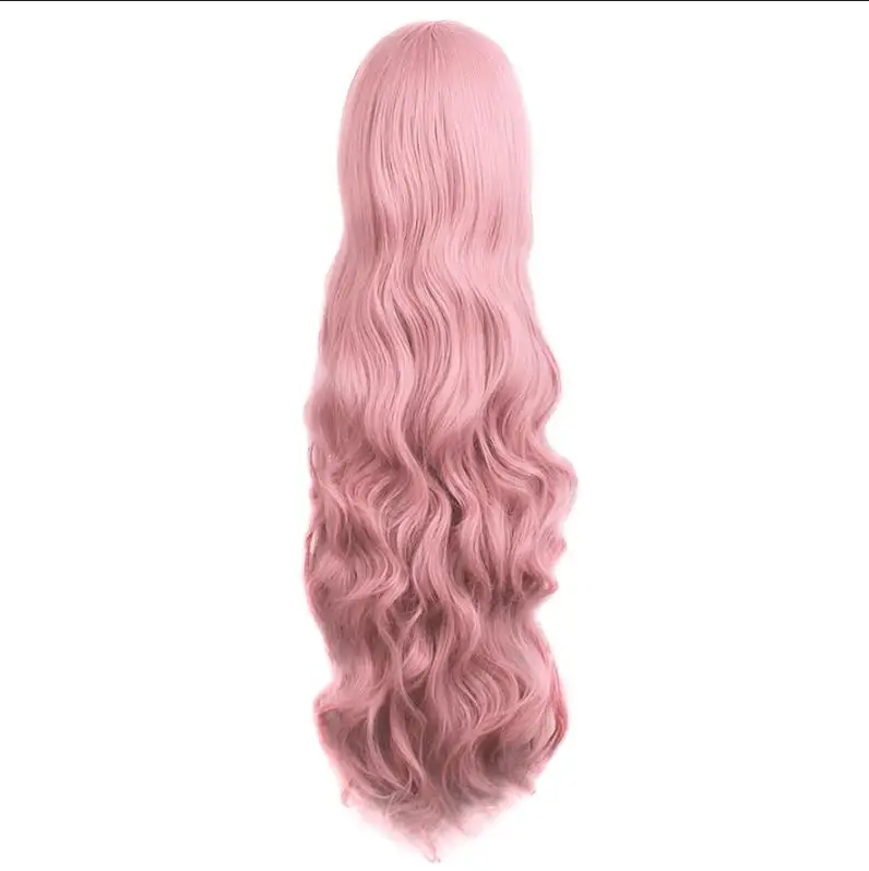pink wig bangs
