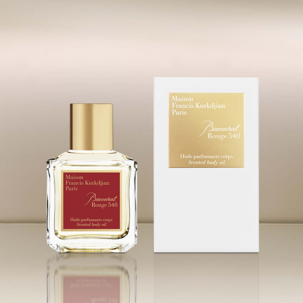 baccarat rouge 540 body oil